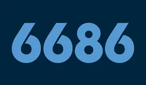6686
