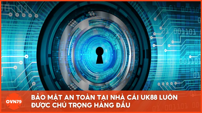 Bảo mật an toàn tại nhà cái UK88 luôn được chú trọng hàng đầu