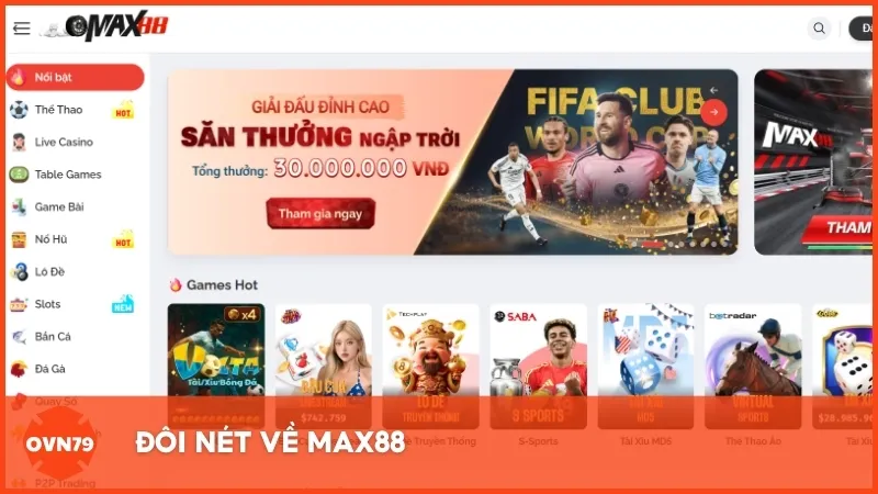 Đôi nét về MAX88 - Nhà cái được cấp phép hoạt động một cách hợp pháp ở Châu Á