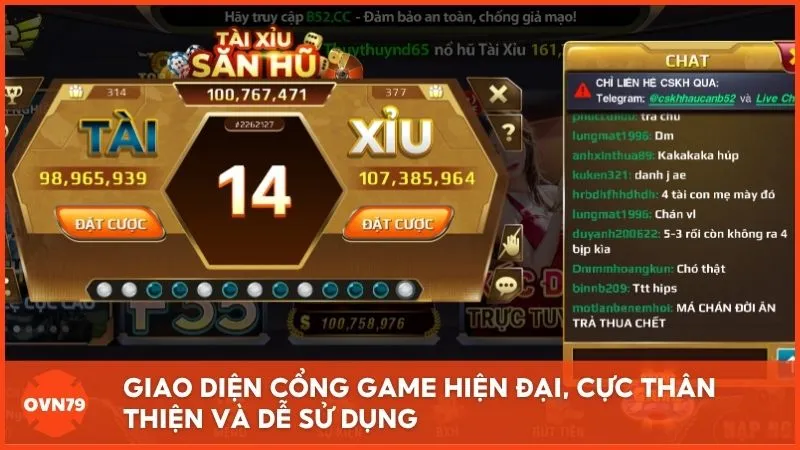 Giao diện hiện đại, dễ dùng cho mọi thiết bị