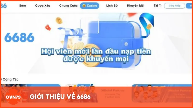 6686 cung cấp nhiều dịch vụ cá cược nhưng thiếu minh bạch về pháp lý