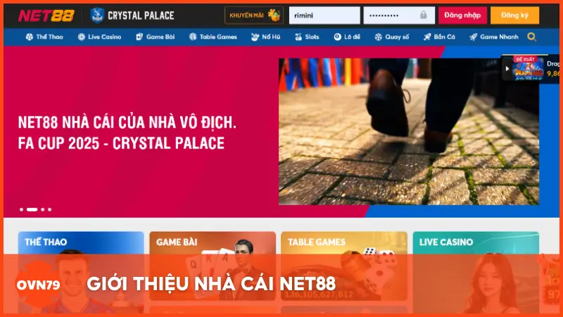 Giới thiệu nhà cái NET88