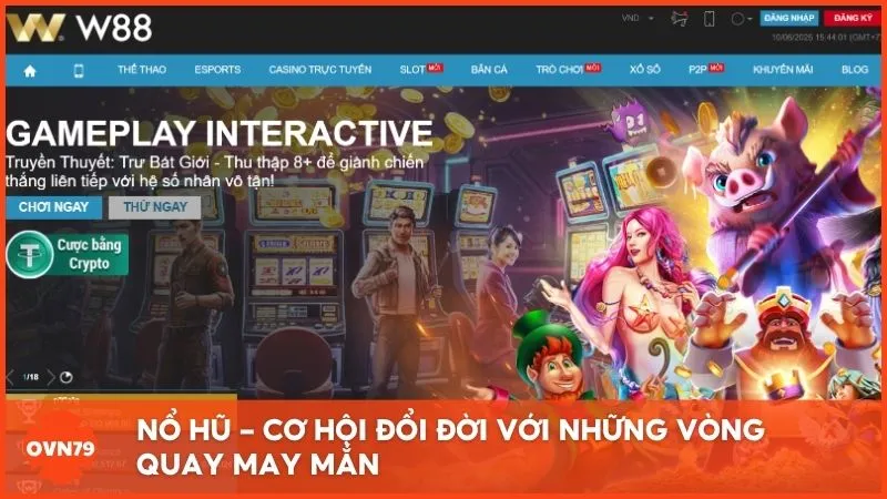 Kho slot game đa dạng chủ đề, tính năng đặc biệt và phần thưởng hấp dẫn