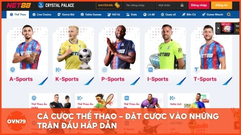 Cá cược thể thao - Hòa mình cùng hàng ngàn trận cầu hấp dẫn