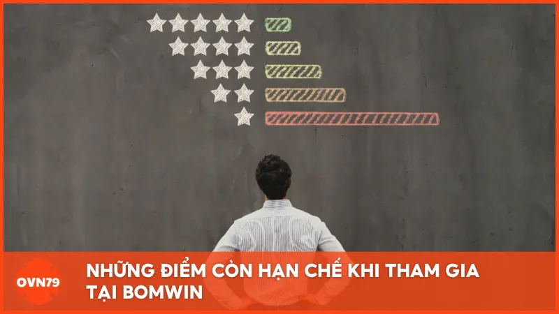Những điểm còn hạn chế khi tham gia tại BOMWIN