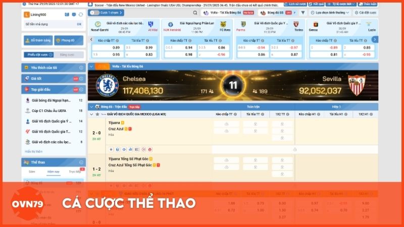 Cá cược thể thao – Một trong những sảnh chơi được ưa thích nhất ở Vic Club