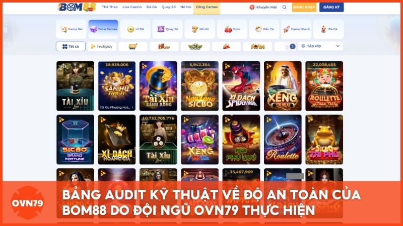 Hệ thống bảo mật đa lớp sử dụng công nghệ mã hóa AES 256-bit giúp review Bom88 luôn đạt điểm tin cậy tuyệt đối từ chuyên gia