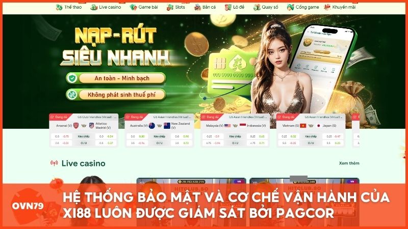 Lớp giáp bảo mật đa tầng và thuật toán RNG quốc tế giúp nhà cái uy tín XI88 đảm bảo sự xanh chín, minh bạch trong mọi kết quả cược.