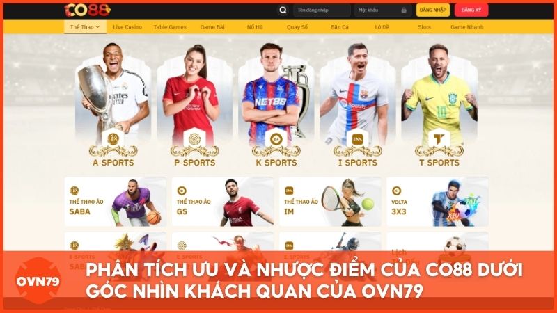 Phân tích ưu và nhược điểm của nhà cái uy tín Co88 dưới góc nhìn khách quan của đội ngũ chuyên gia OVN79