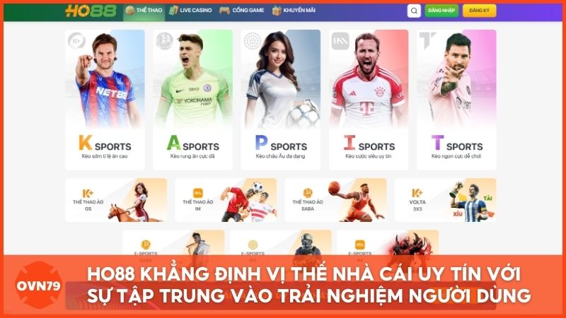 Ho88 ra mắt với chiến lược bài bản, khẳng định vị thế nhà cái uy tín hàng đầu với sự tập trung tối đa vào trải nghiệm người dùng và tính minh bạch