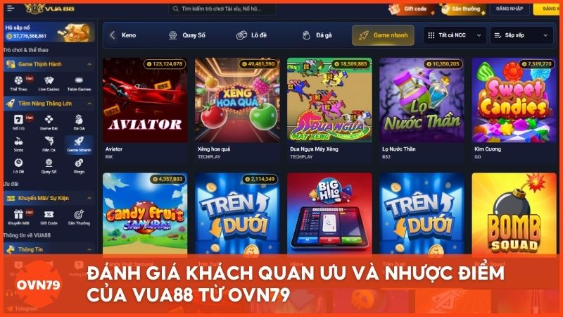 Bảng audit chi tiết ưu và nhược điểm của Vua88 được thực hiện bởi đội ngũ chuyên gia giàu kinh nghiệm từ OVN79