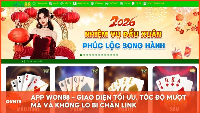 Trải nghiệm cá cược không giới hạn trên App Won88