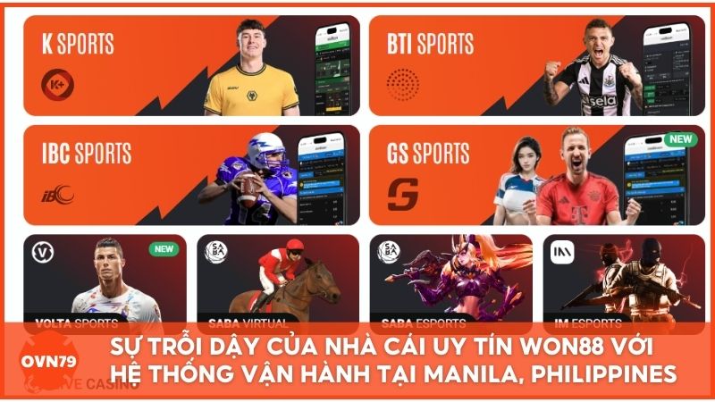 Nhà cái uy tín Won88 khẳng định vị thế 'Gã khổng lồ' với đầy đủ giấy phép pháp lý từ PAGCOR và Isle of Man