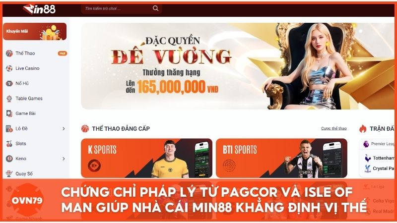Bảng vàng pháp lý của nhà cái uy tín Min88 với các chứng chỉ quyền lực từ PAGCOR, Isle of Man và bảo mật GEOTRUST